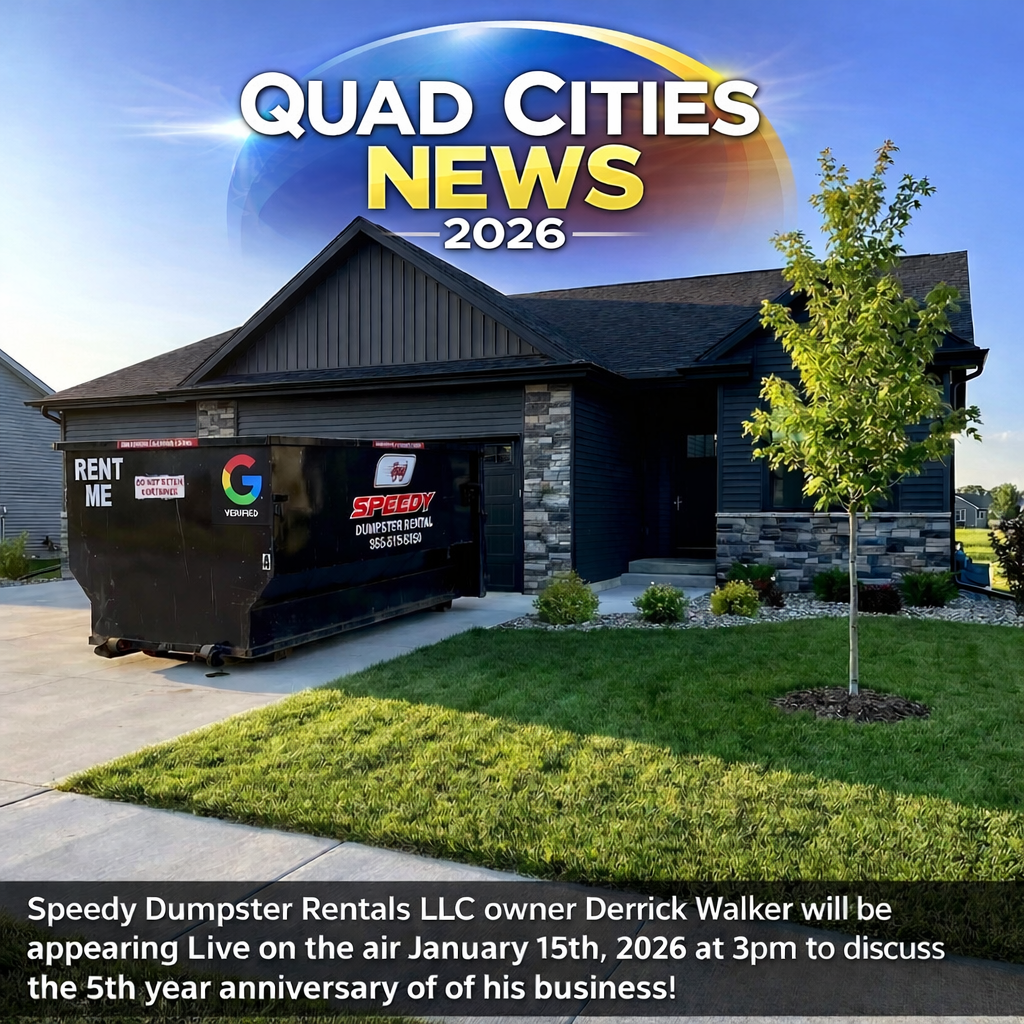 Speedy dumpster rental service