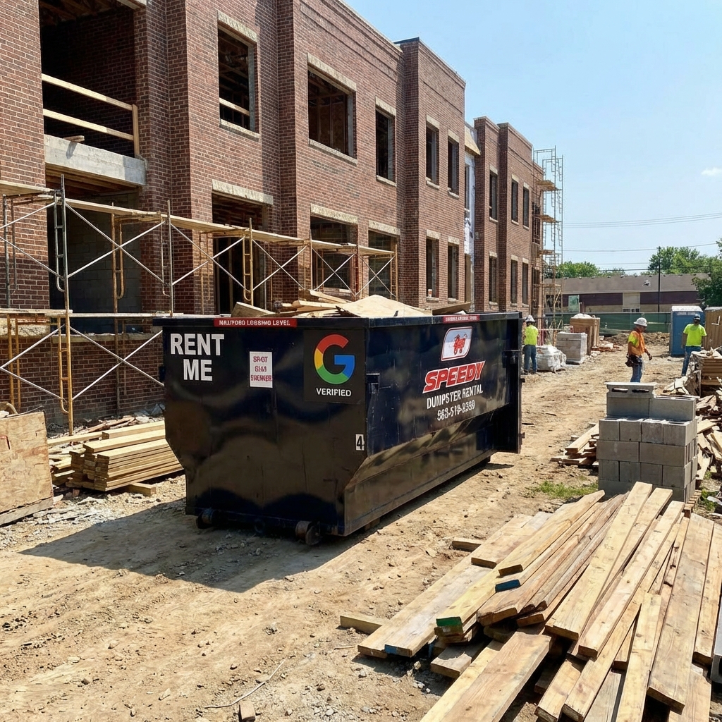 How a Live KWQC-TV6 News Feature Elevated Speedy Dumpster Rentals LLC as a Quad Cities Industry Leader