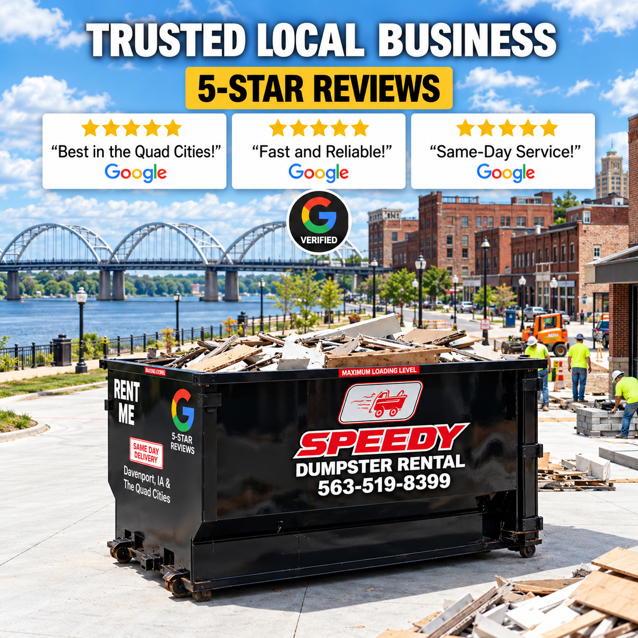 Your Go-To Dumpster Rental for Home Renovations in Davenport