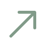 Green arrow pointing diagonally up and to the right on a white background.