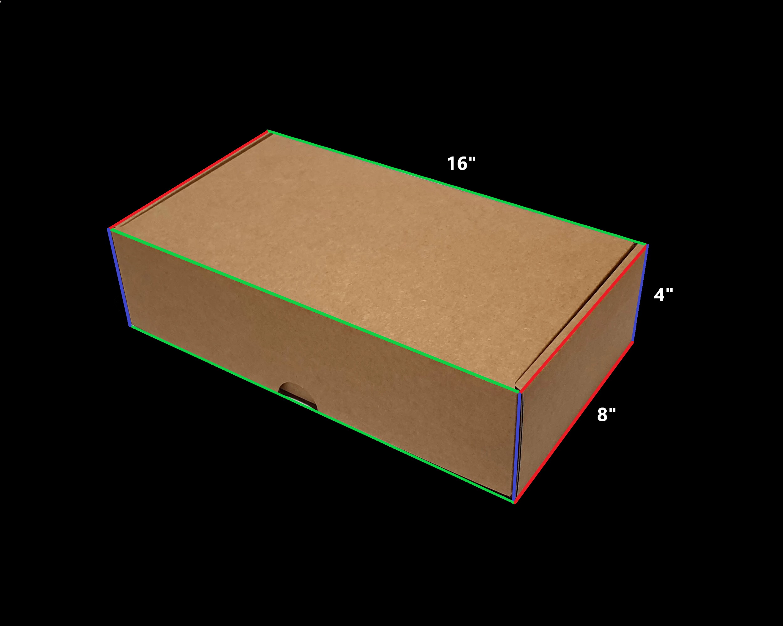 box with dimensions