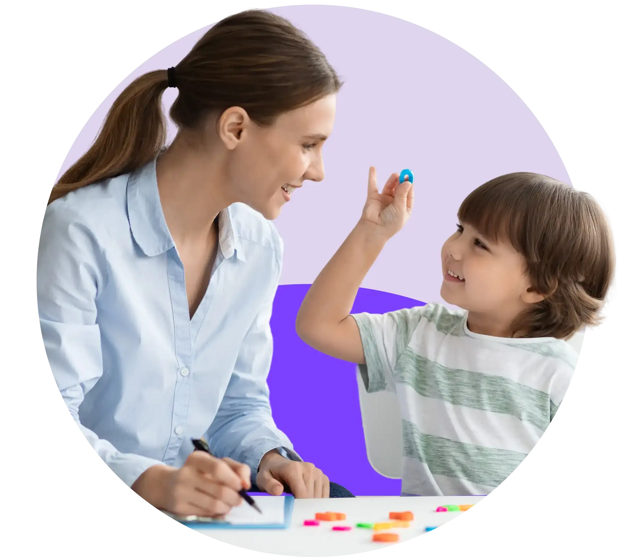 Child Therapy Session with Cognitive Play Assessment