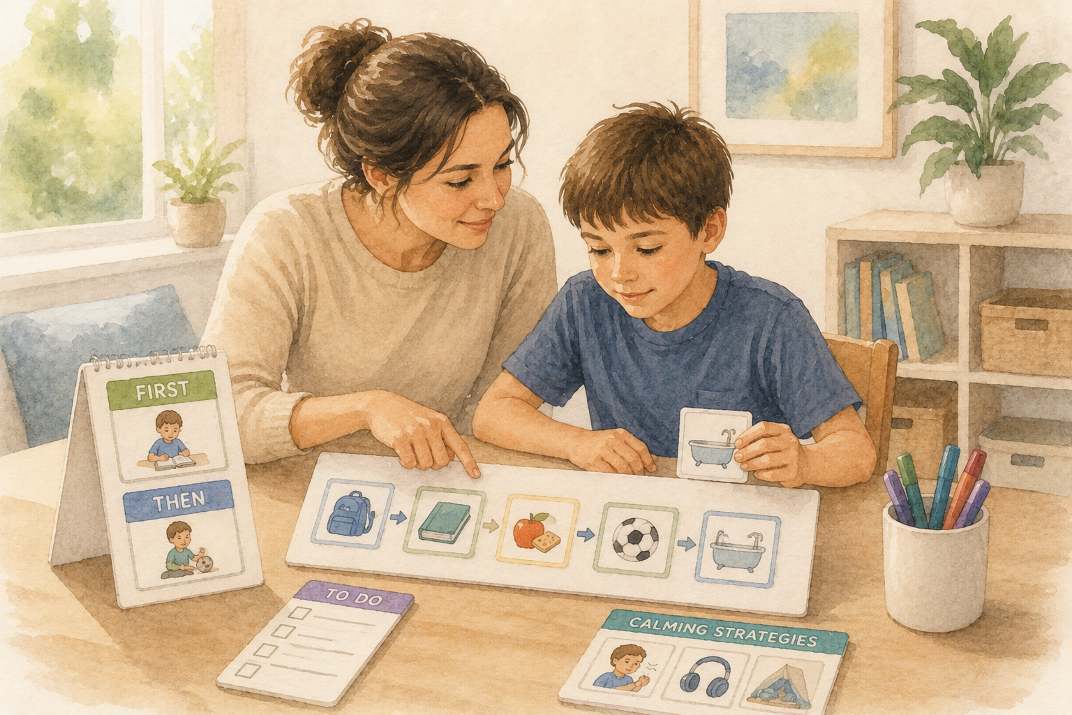Visual Supports for Students With Autism: A Parent's Guide