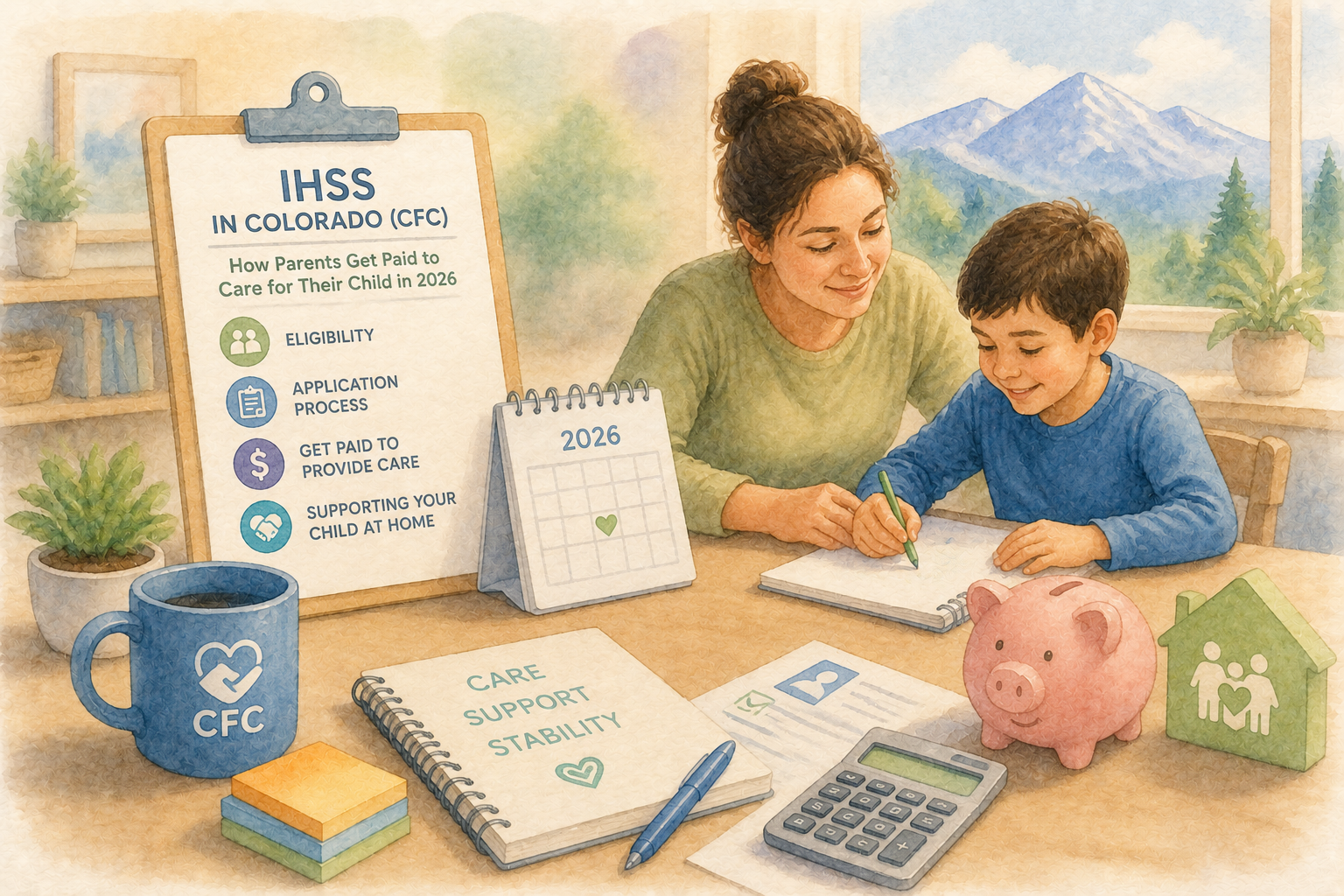 IHSS in Colorado (CFC): How Parents Get Paid to Care for Their Child in 2026