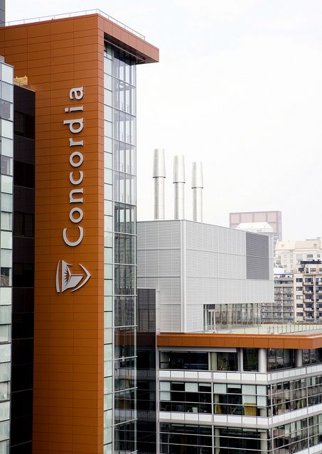 Nice looking building of Concordia University