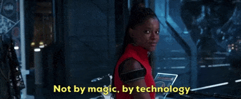 It's not magic, that's technology.