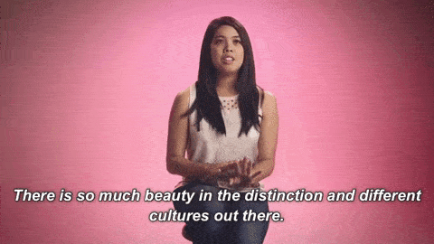 There is so much beauty in the distinction and different cultures out there.