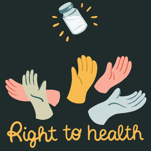 Right to Health slogan