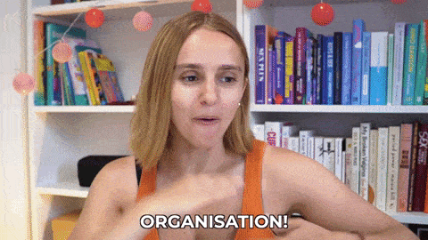 Organized one.