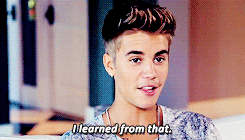 Justin Bieber I learned from that gif