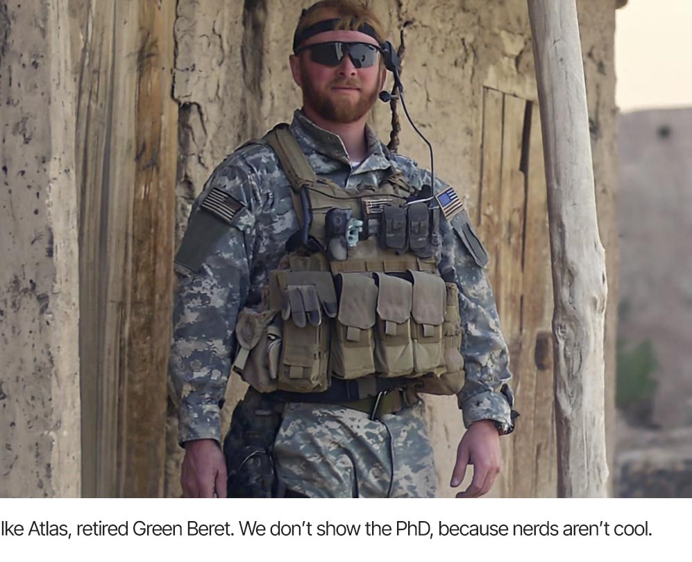 Green Beret Ike Atlas