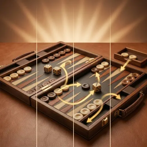 Play backgammon