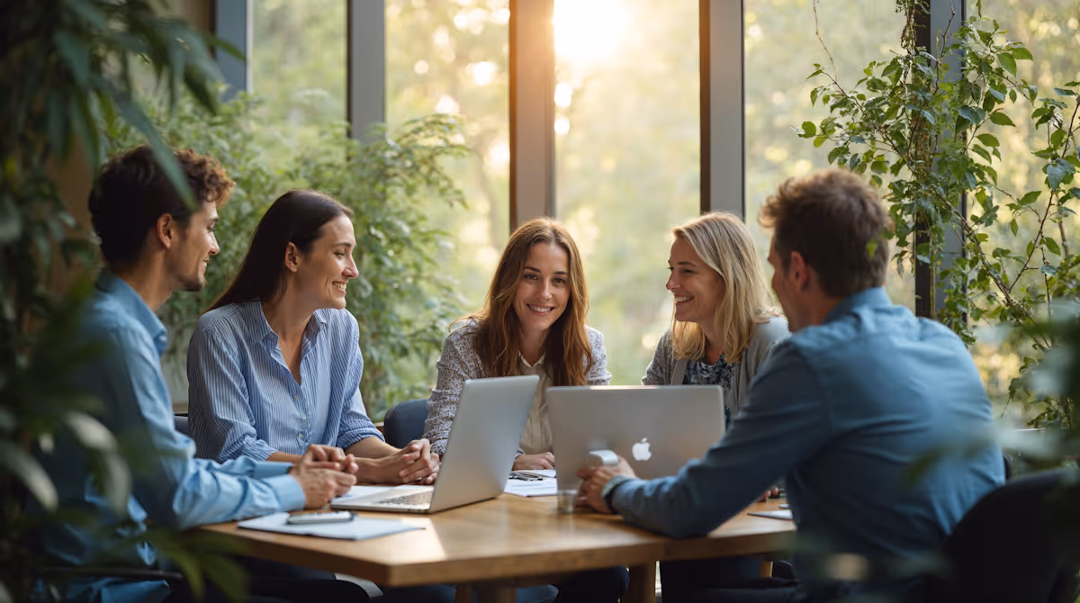 Collaborative Office Meeting