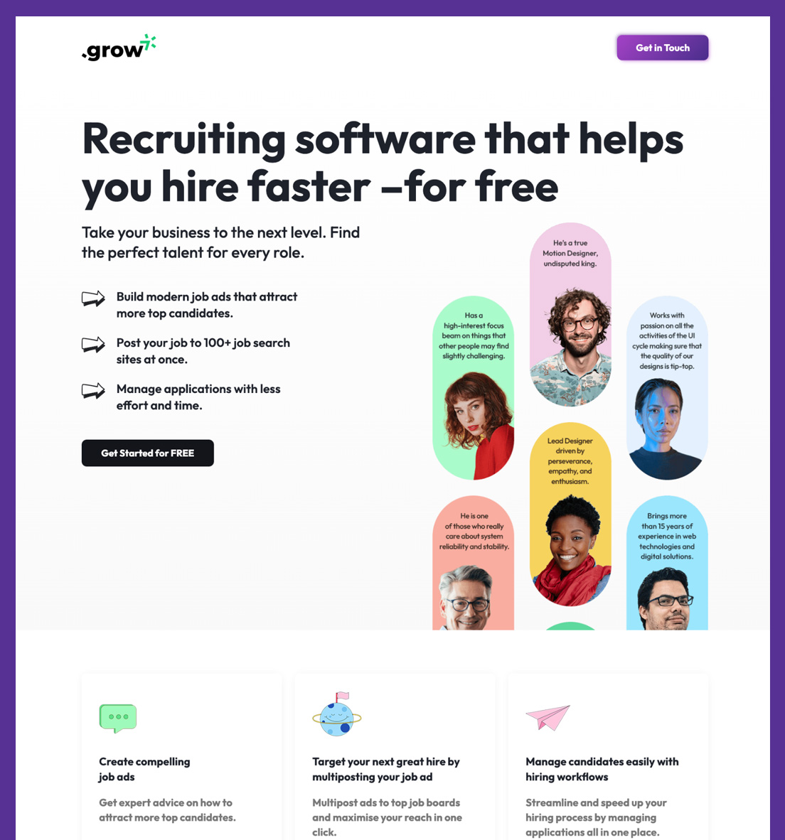 TalentFlow Website Design