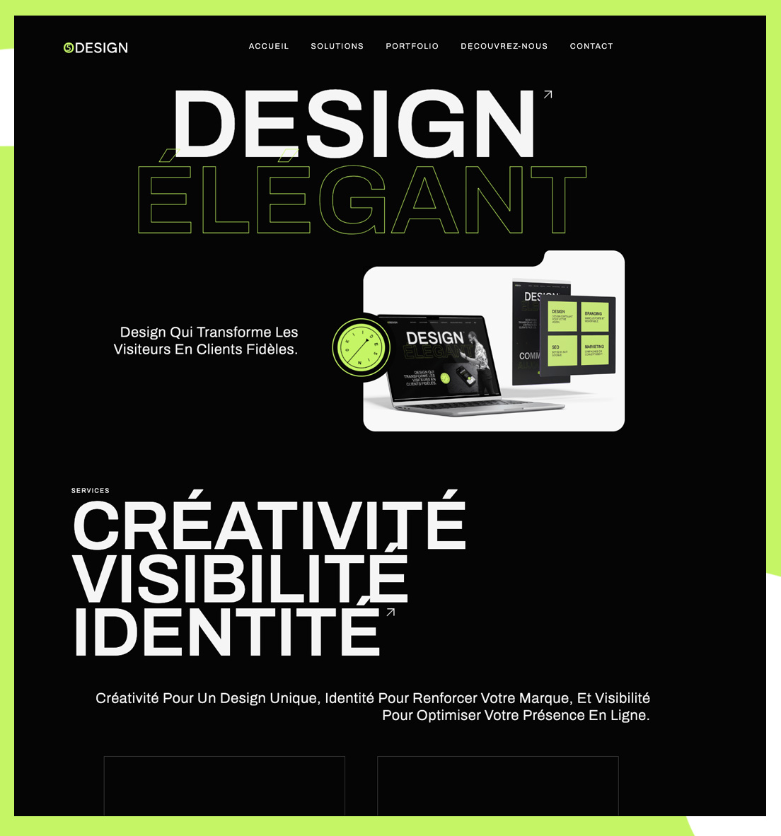 D55 Web Design Site