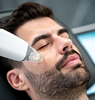 customer during the procedure