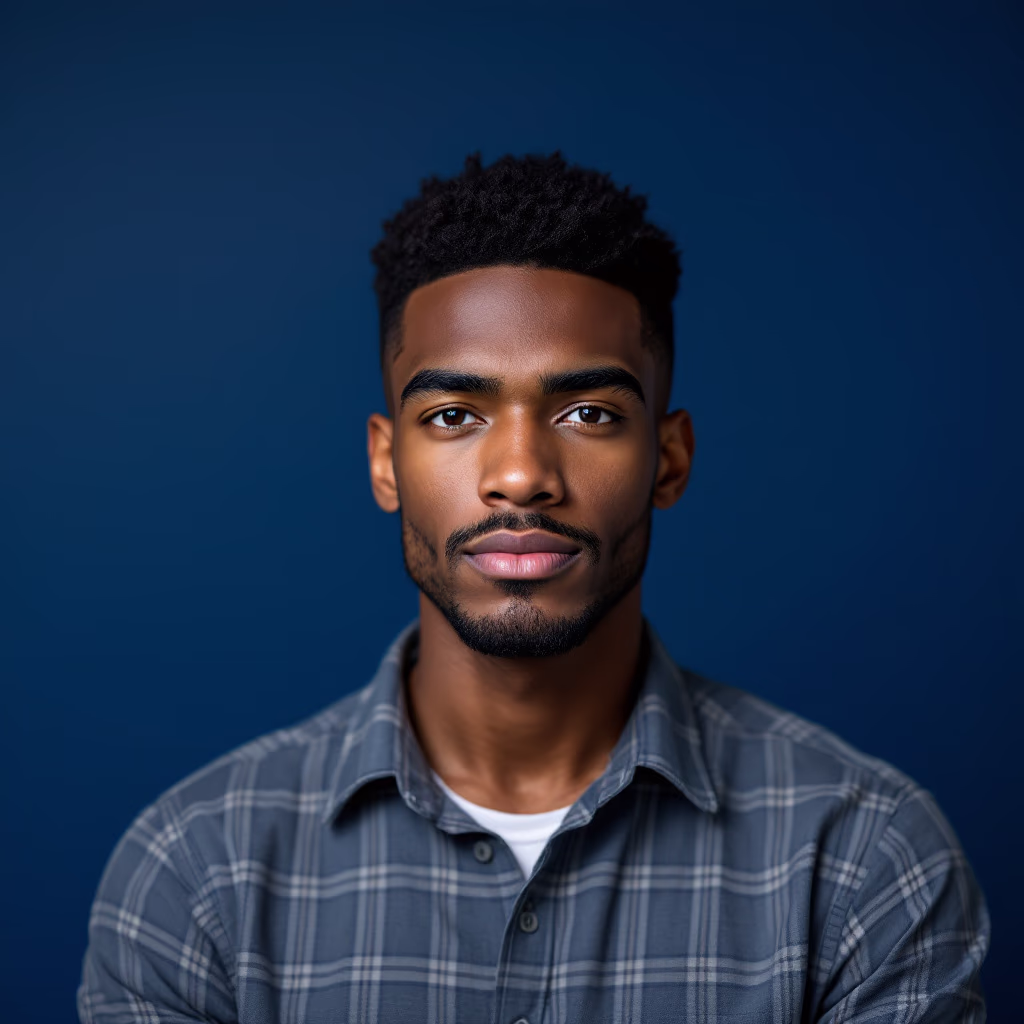 [headshot] image of customer (for a construction company)