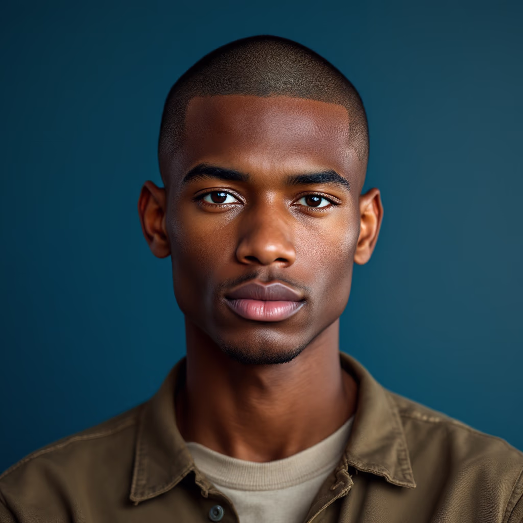 [headshot] image of customer (for a coffee shop & cafe)