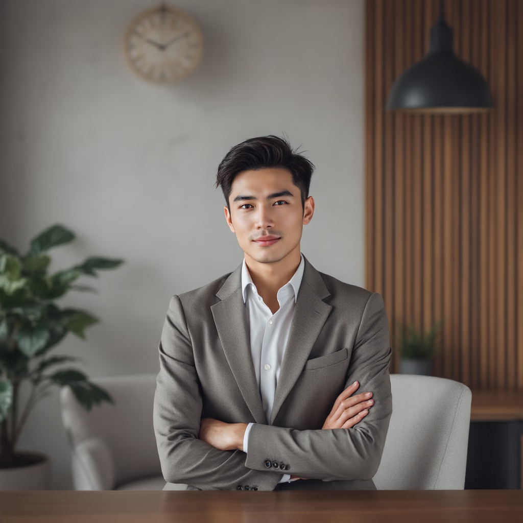 [headshot] image of customer (for a home inspector)