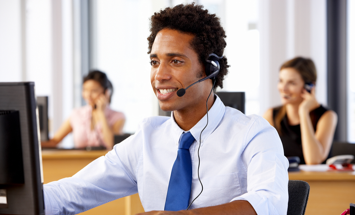 image of customer service area (for a trucking company)