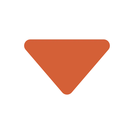 Downward pointing orange arrow.