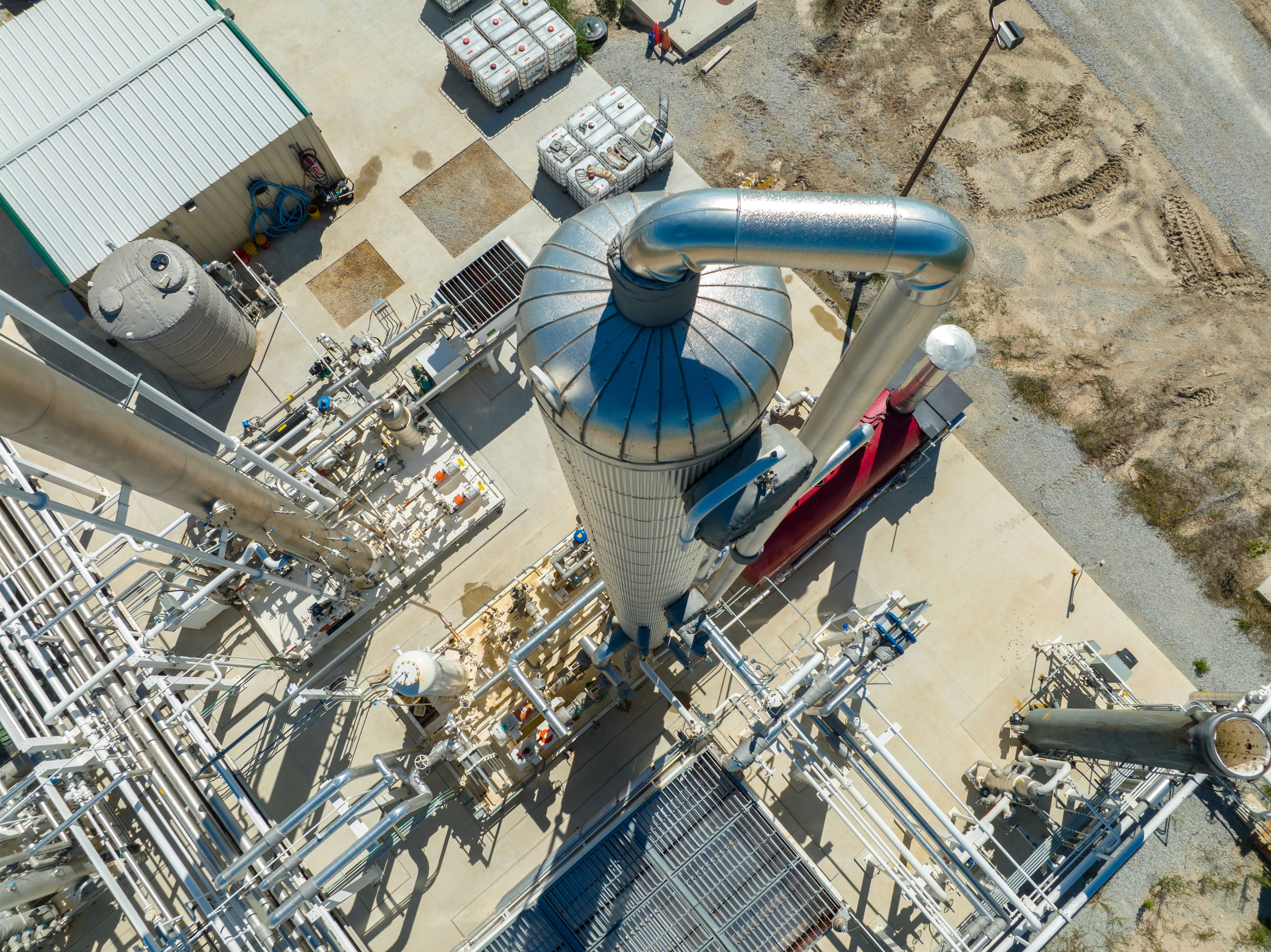 Renewable Natural Gas Plant Gas Upgrader