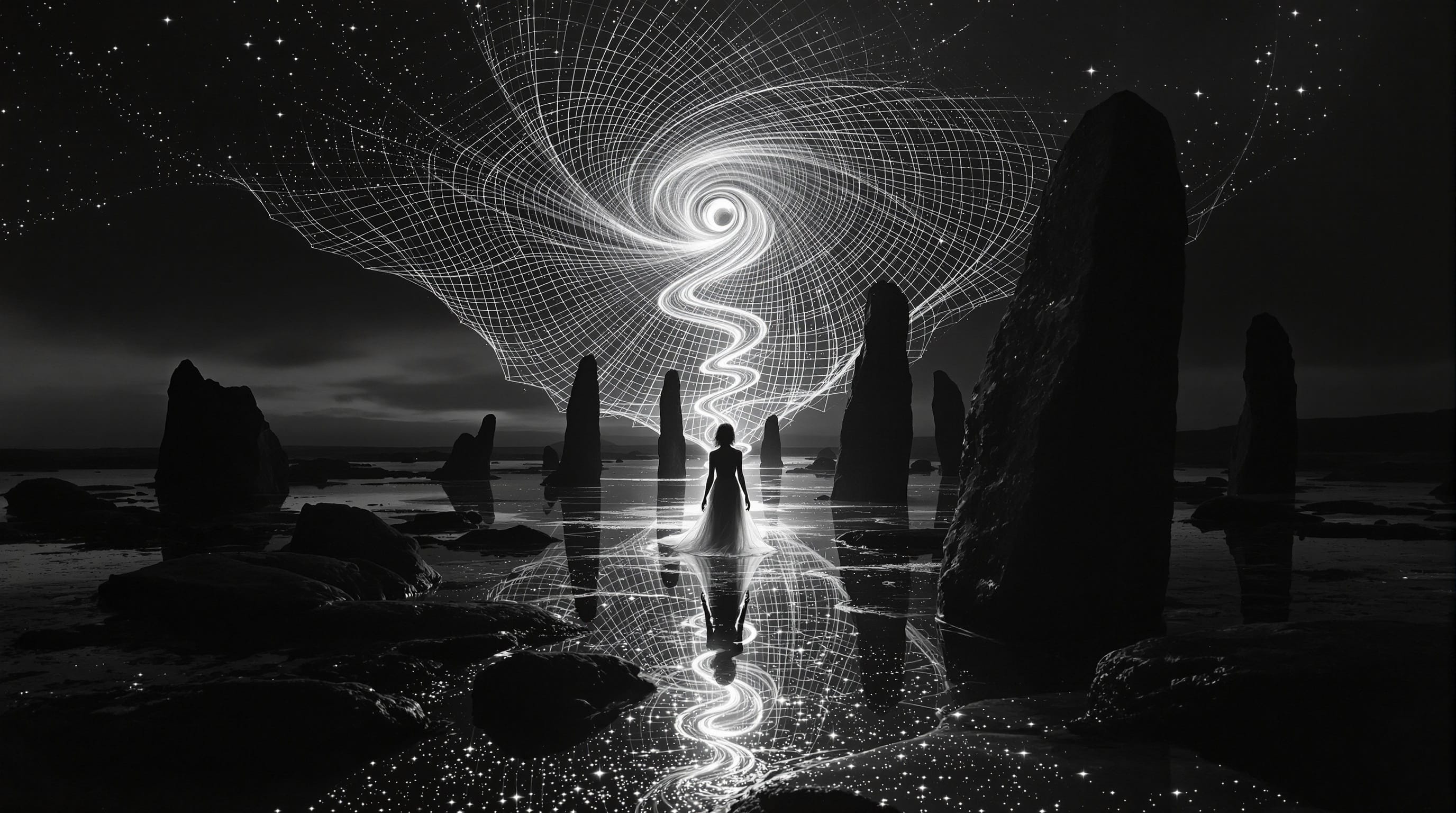 A scene of the NightCafe website showing the four steps in the UI