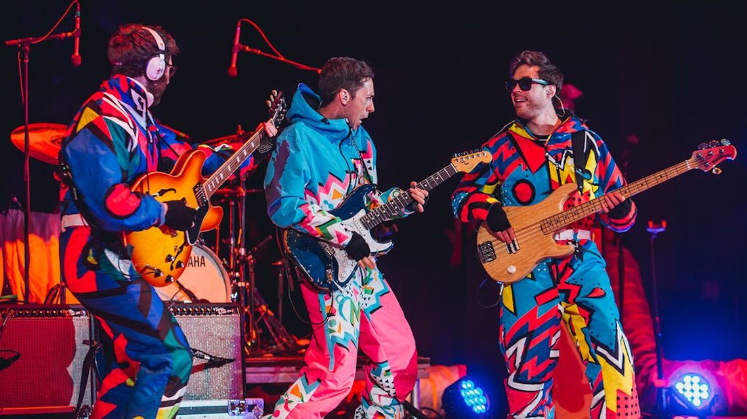 I couldn't find a photo of Vulfpeck where they didn't look incredibly annoying but they pulled off possibly the first Spotify scam in 2014.