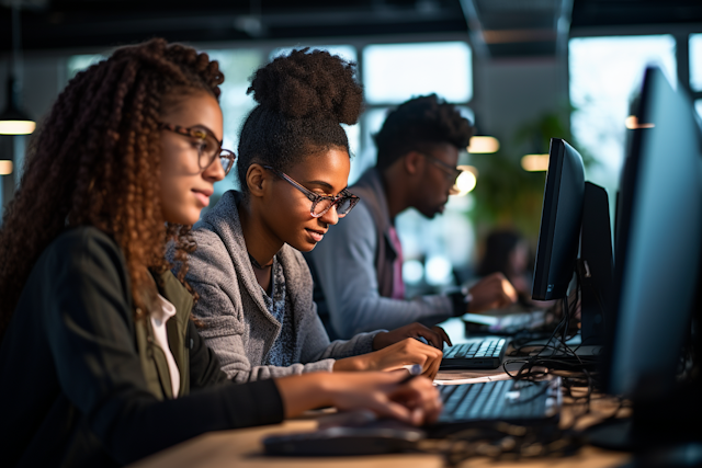 image of diverse group collaboration (for a hr tech)