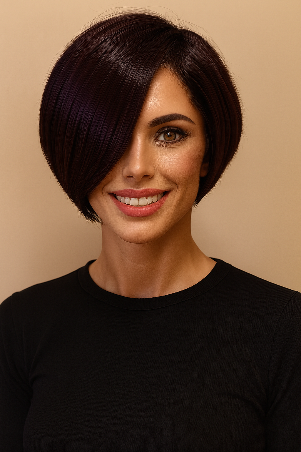 Mono parting Short styles