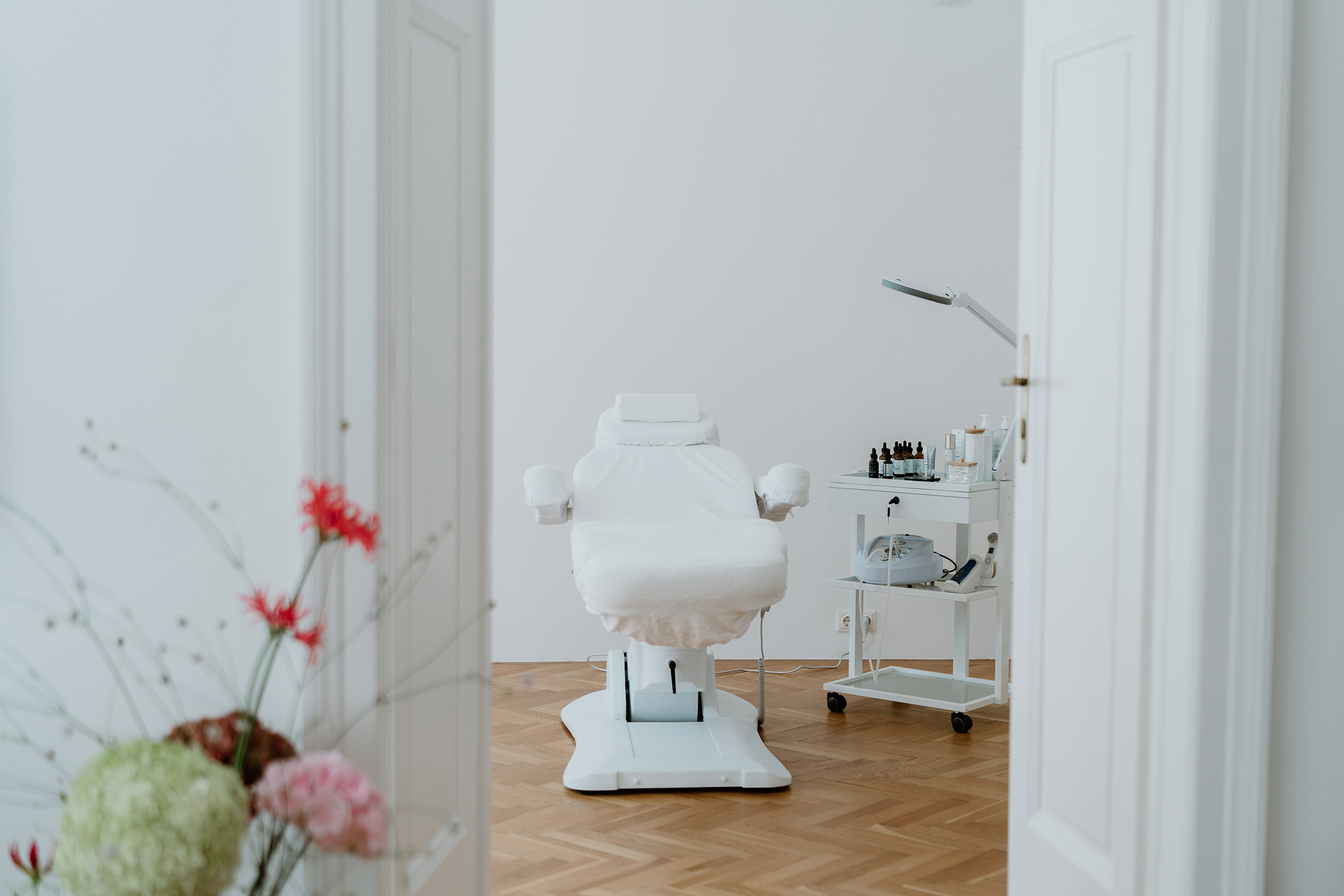 Kosmetikstuhl im Medical Skin Spa Wien Hietzing