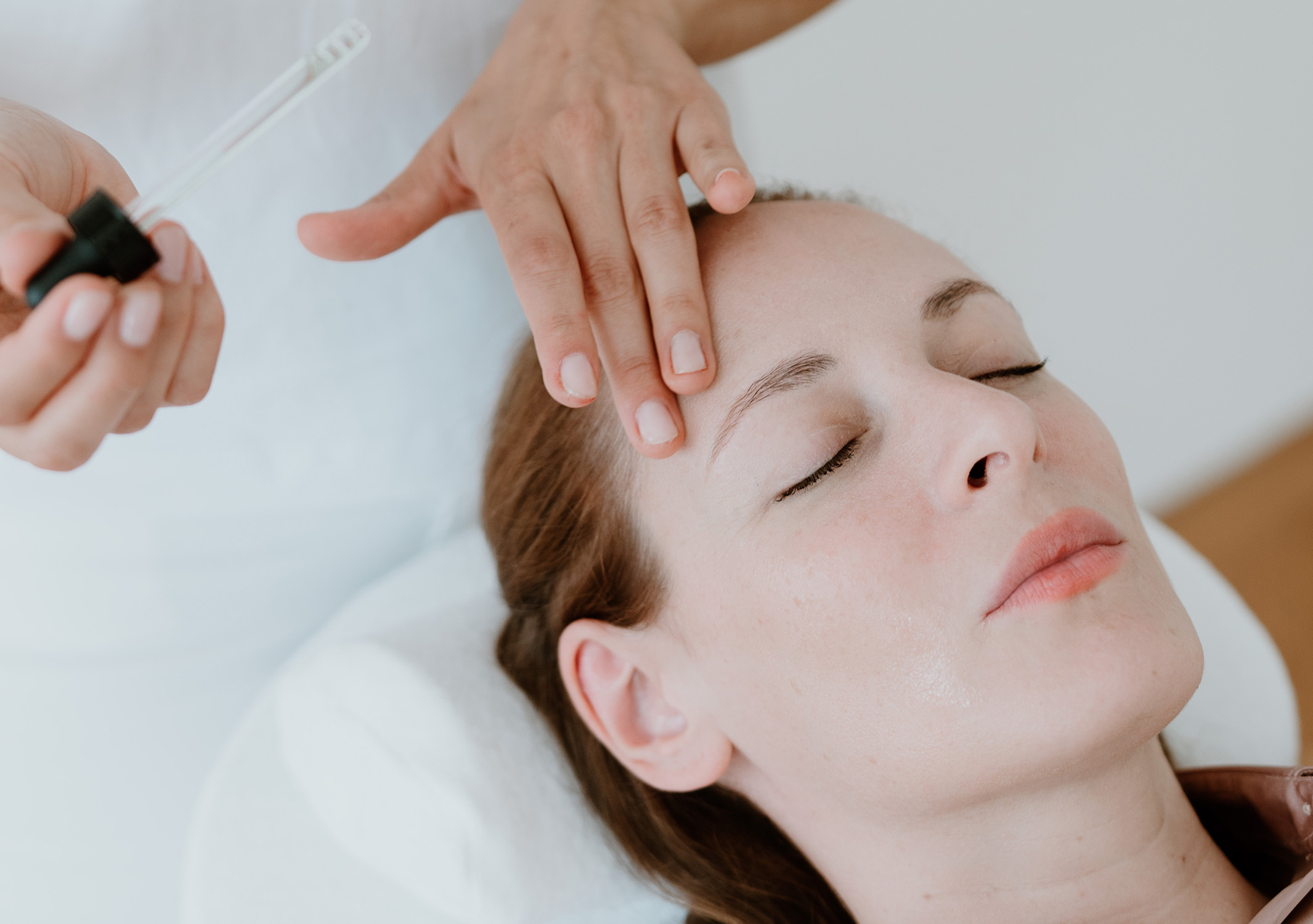 Patientin im Medical Skin Spa