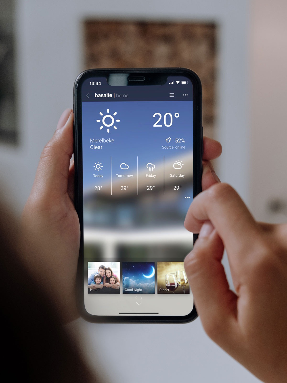 Basalte App für Smart Home