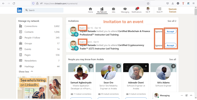 Host a LinkedIn event