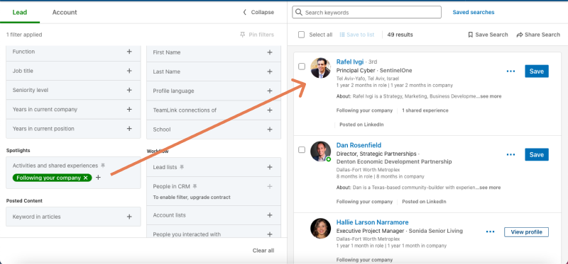 Get list of peoples who follow company page on LinkedIn