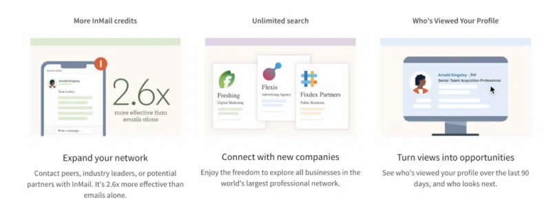 LinkedIn premium vs basic