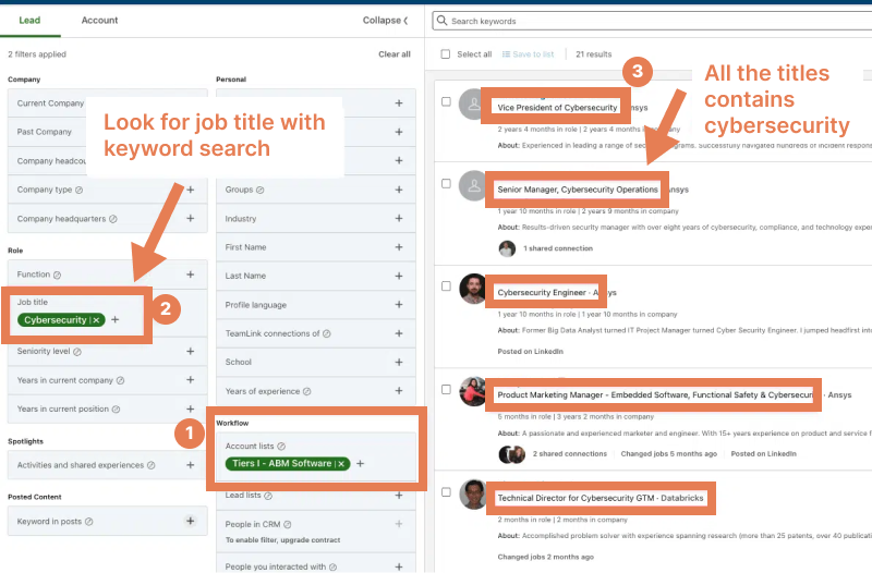 check title on linkedin