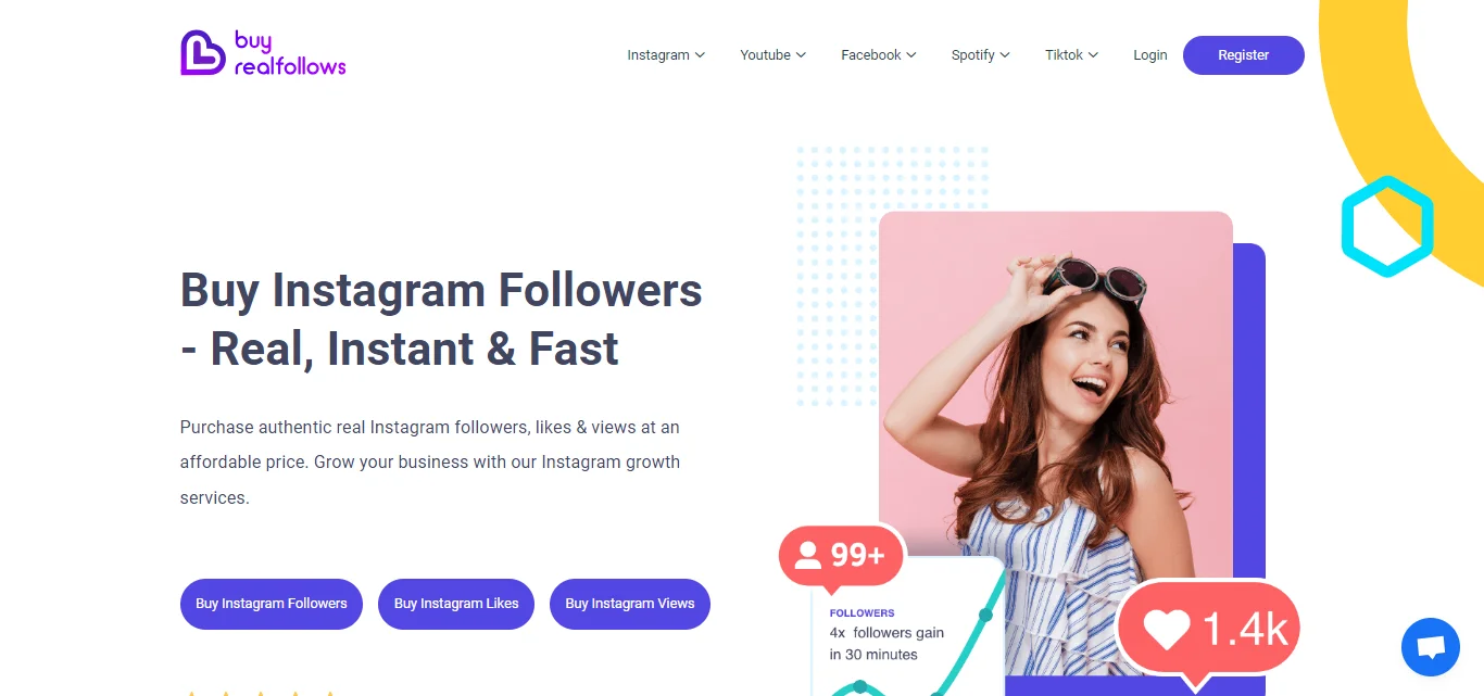 Buy Real Follows