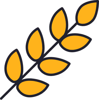 An illustration of a spring of wheat