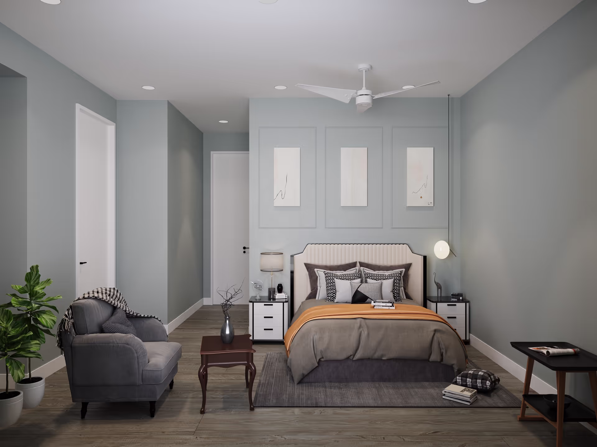 Powerlink Residential bedroom interior 3