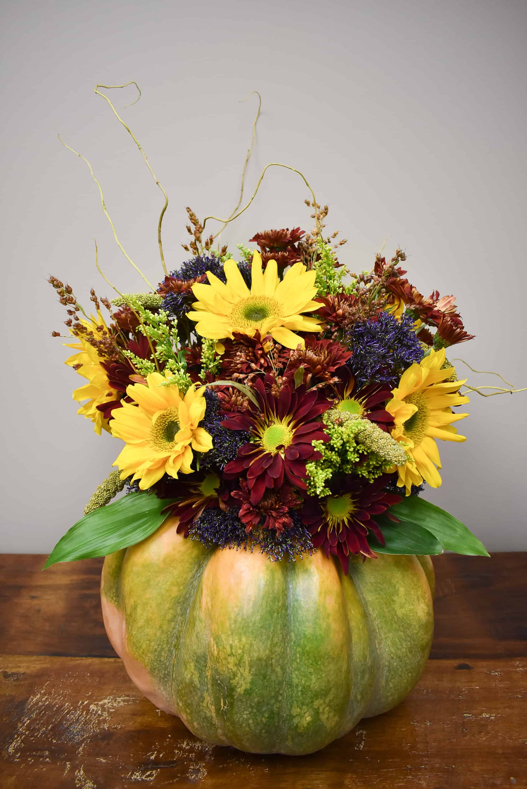 Fairytale pumpkin arrangement