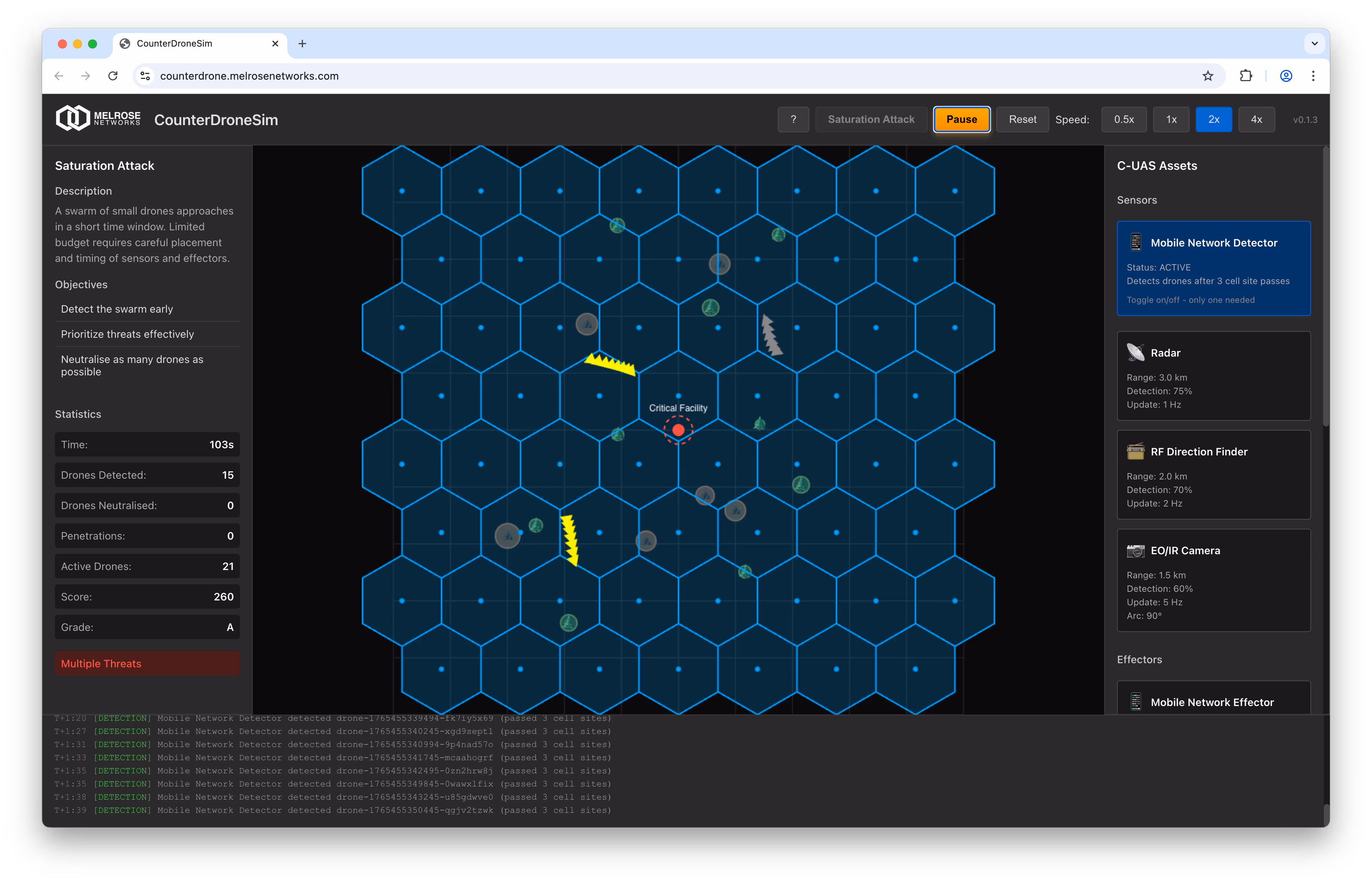 image of mission control room