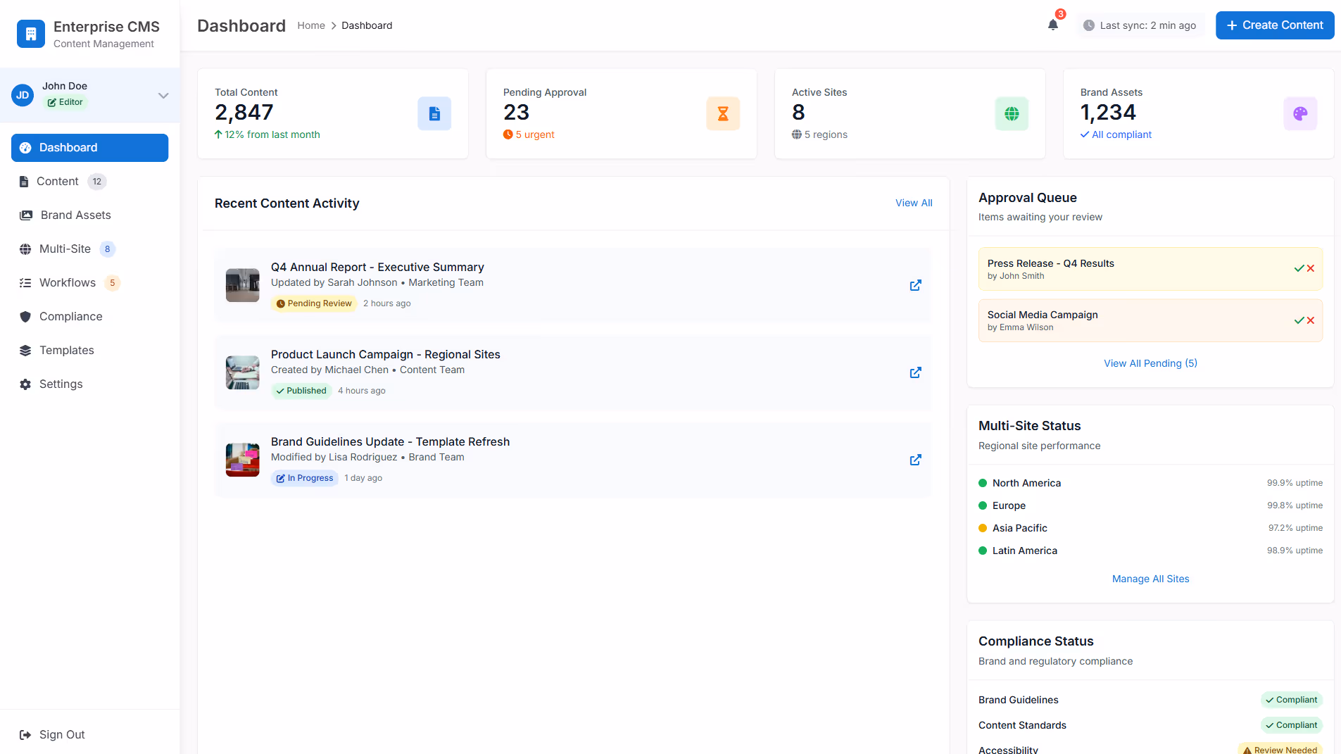 CMS Website Builder 
