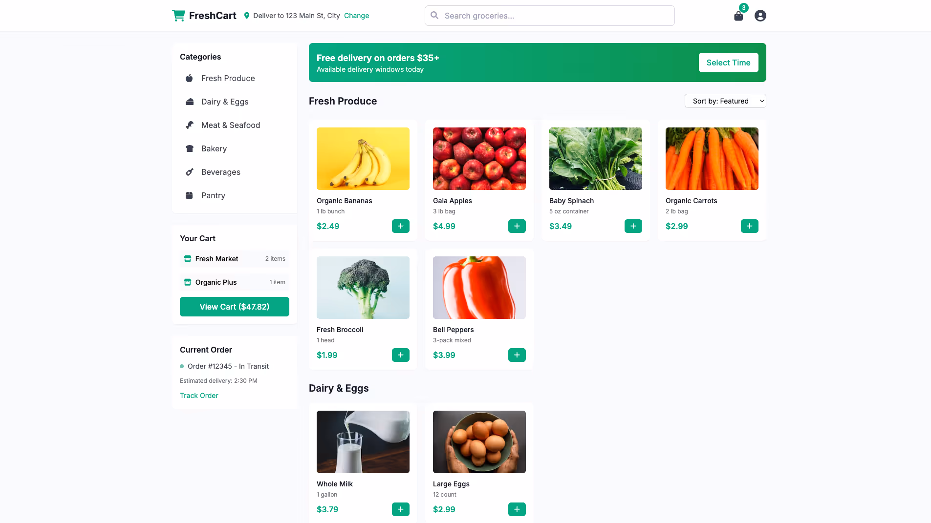 Grocery App Builder 