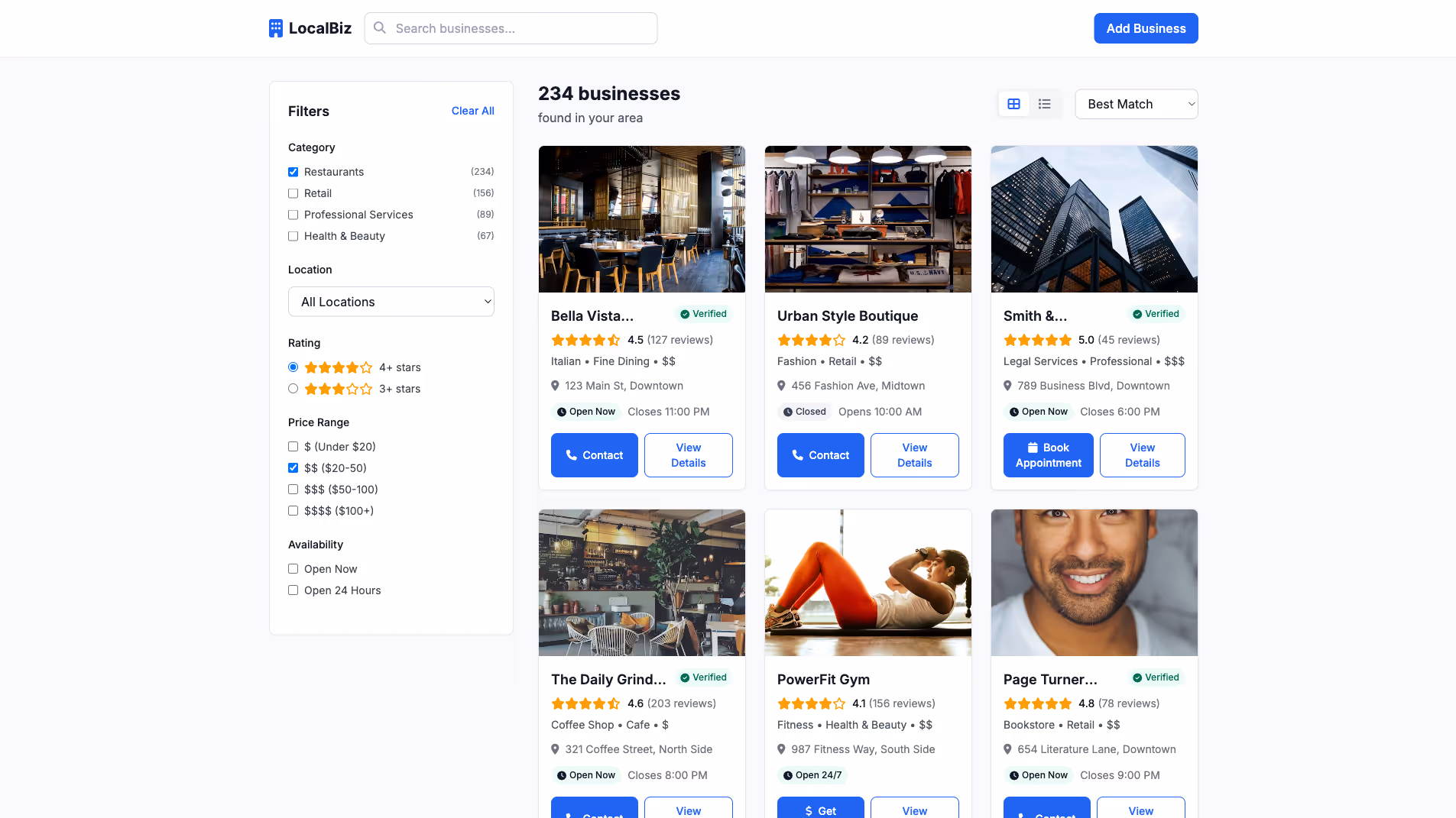 Directory Website Builder 