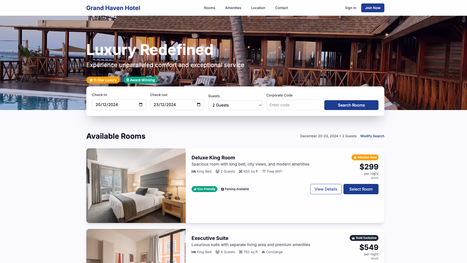 Direct Booking Website Builder 