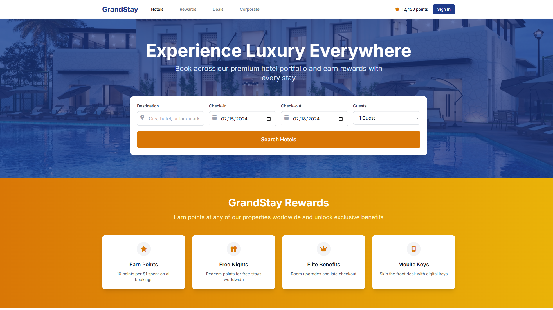 Hotel Website Builder 