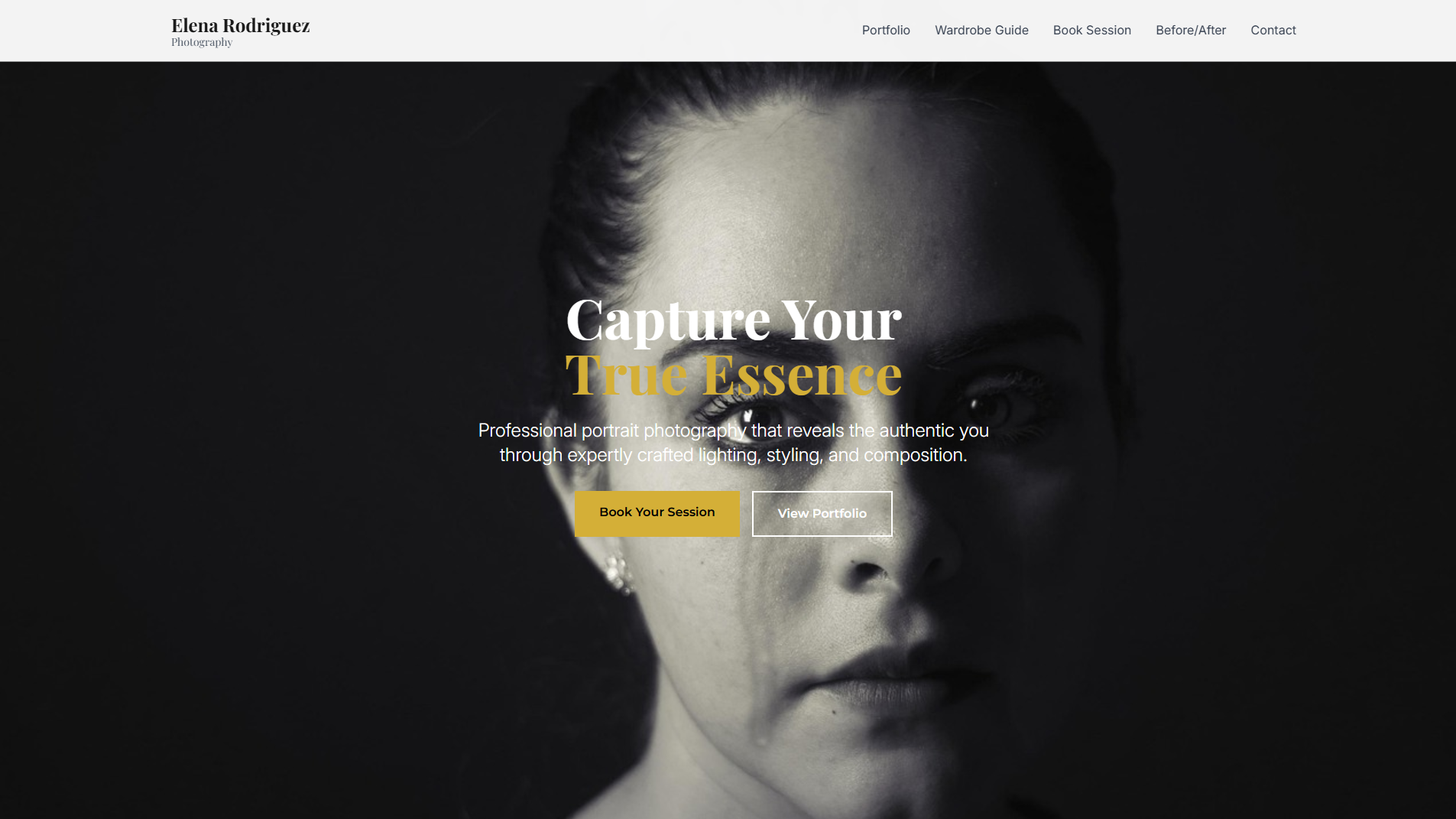Photography Website Builder 