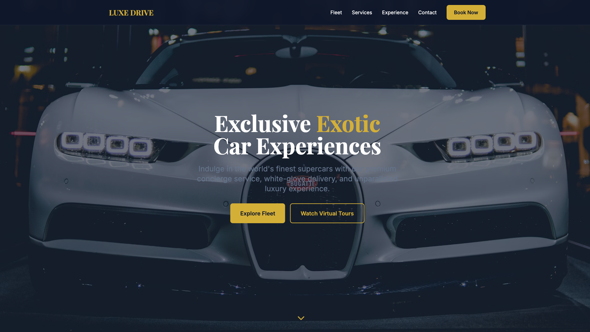Car Rental Website Builder 