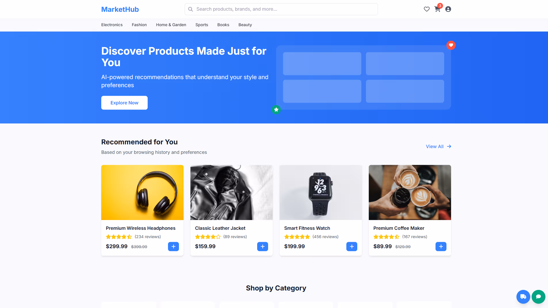 Marketplace Website Builder 